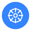 wheel icon marine