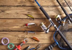 new fishing tackle store reached monthly organic sessions